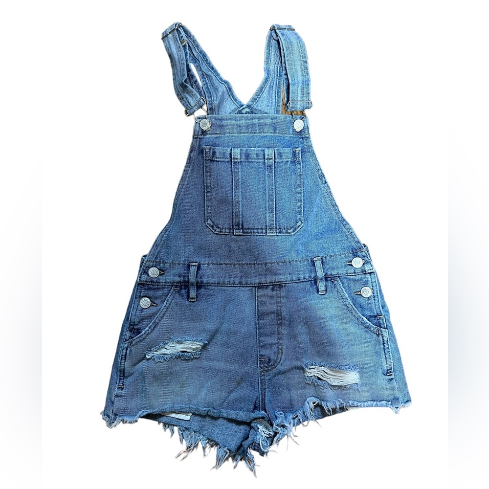 Pacsun Womens Shorts Overall Blue Size XS